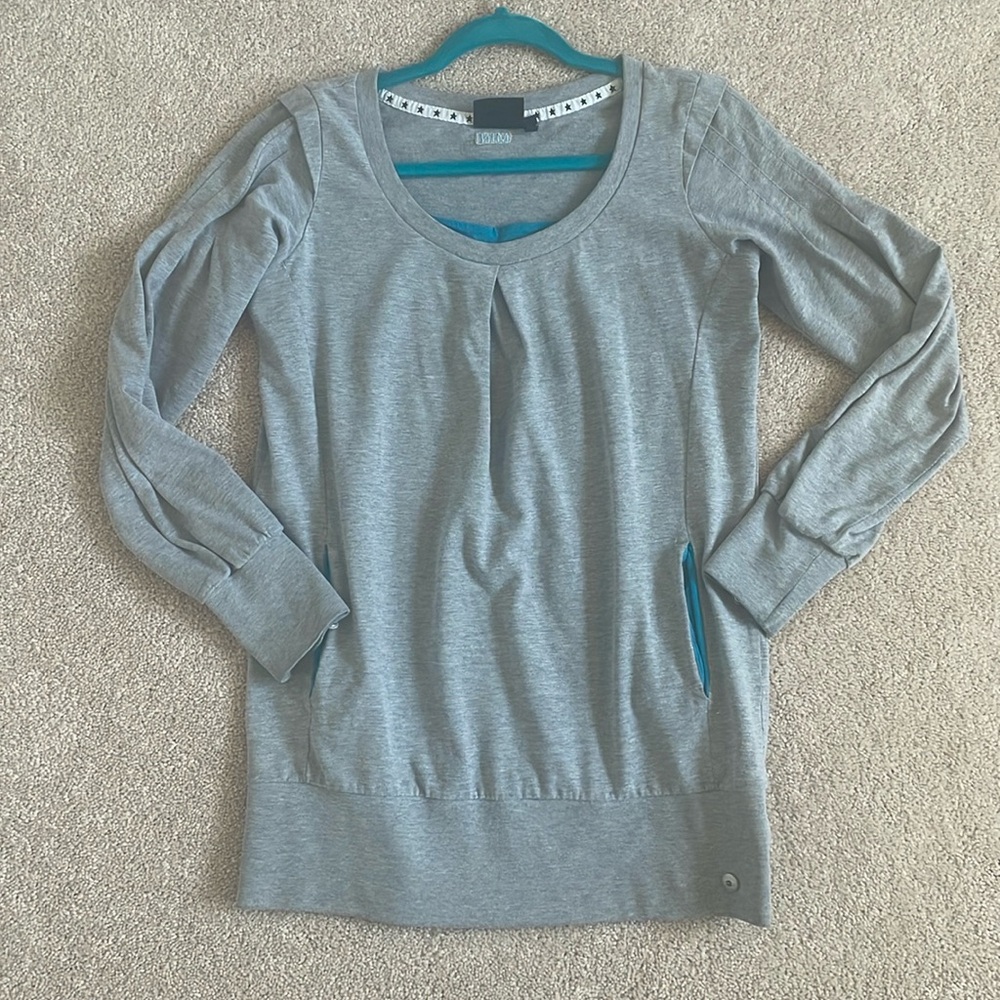Mini Cooper Long Sleeve Grey Top M